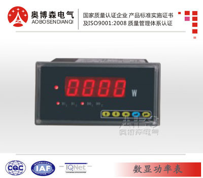 ABS194P3-1K1 三相有功功率表 數顯電測儀表